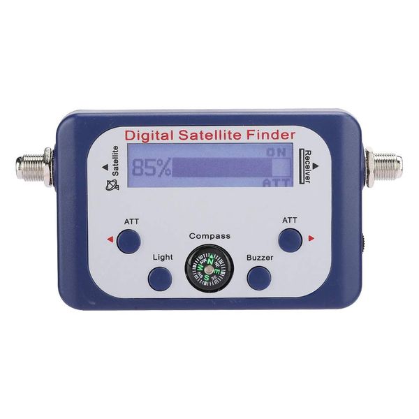 950-2150MHz Electronix Express EX Digital Satellite Finder, Blue