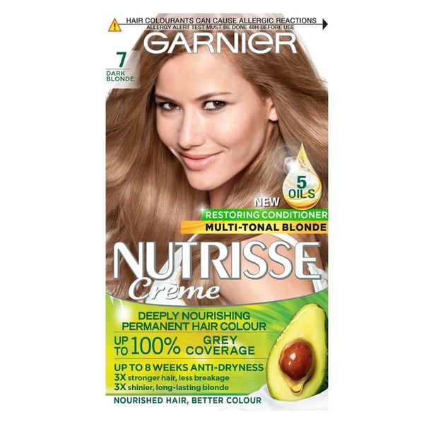 Garnier Nutrisse Permanent Hair Dye 7.0 Dark Blonde