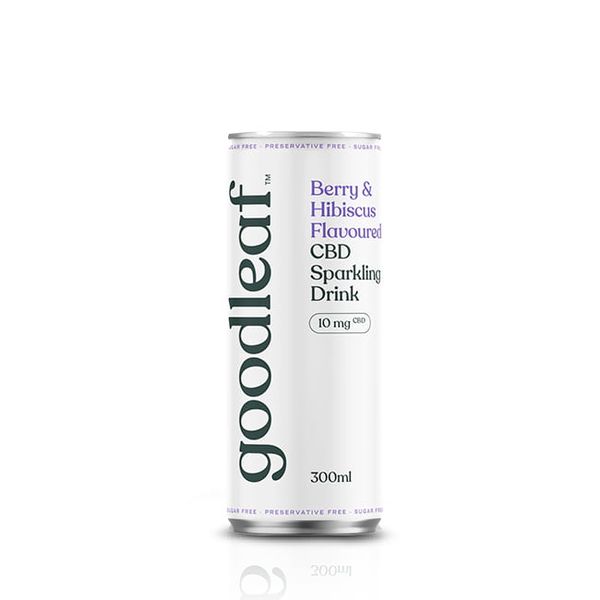 Goodleaf Berry &amp; Hibiscus Can 300ml - Set of 24