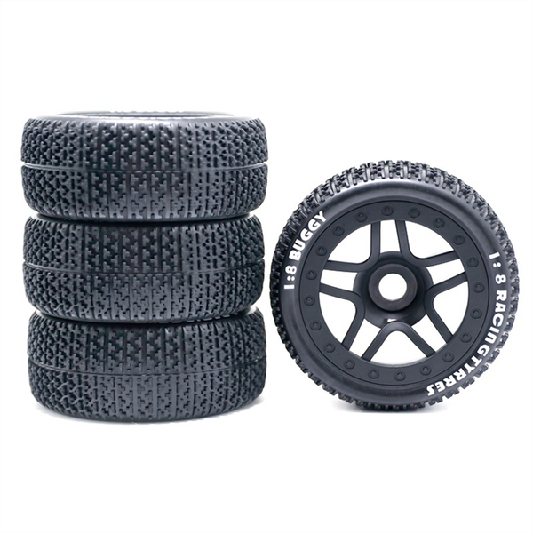 111mm 1/8 Scale RC Off Road Tires Wheel 17mm Hex for