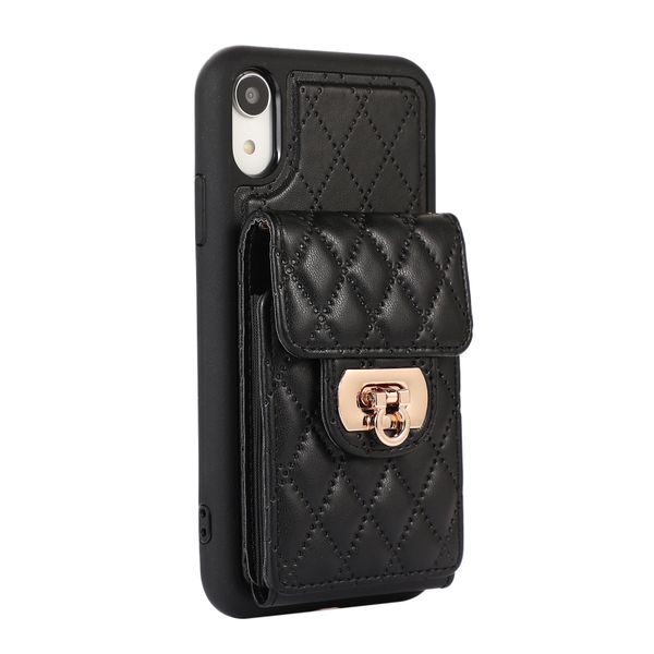Accordion Card Slot Phone Leather Case Compatible with Apple iPhone 13 Pro
