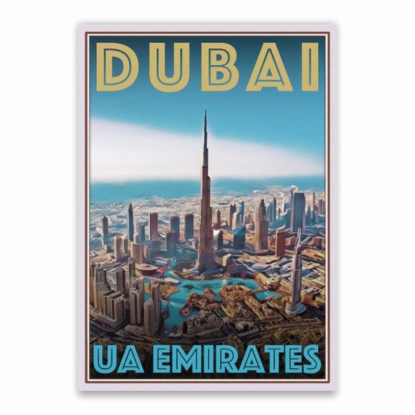Dubai United Arab Emirates Poster - A1