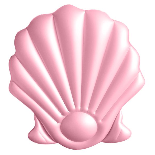 Summer Shell-Shaped Inflatable Swimming Pool Floating Raft PVC Water Bed