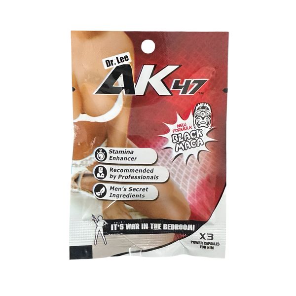 AK47 Herbal Tablets - Male Vitality &amp; Performance Support (3 Tablets)