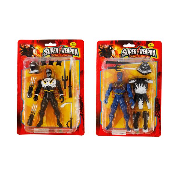 Ninja Force Super Weapon Action Figure Toy - Set of 2