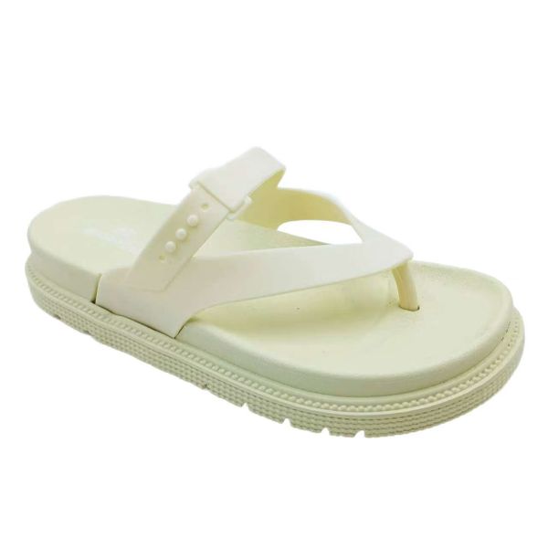 Ladies Comfort Platform Thong Sandals with Adjustable Buckle-325