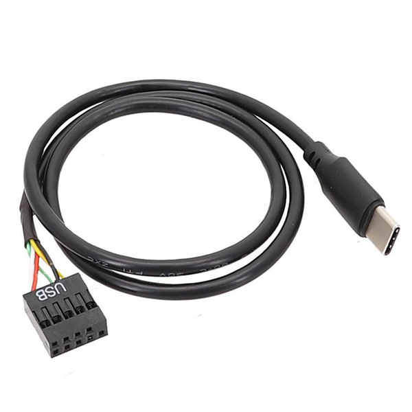 1Pcs USB 9Pin to USB Type C Cable for Computer to USBC Screen LCD