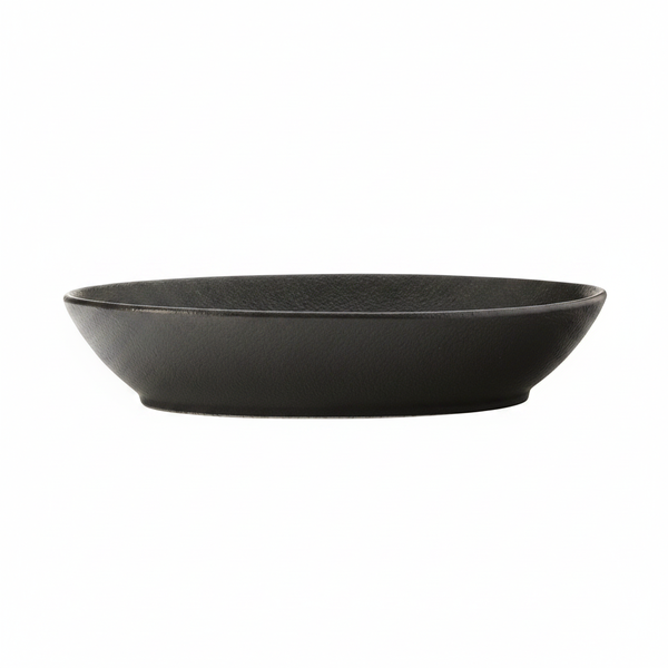 Maxwell &amp; Williams Caviar Oval Serving Bowl 20x14 cm Black Porcelain
