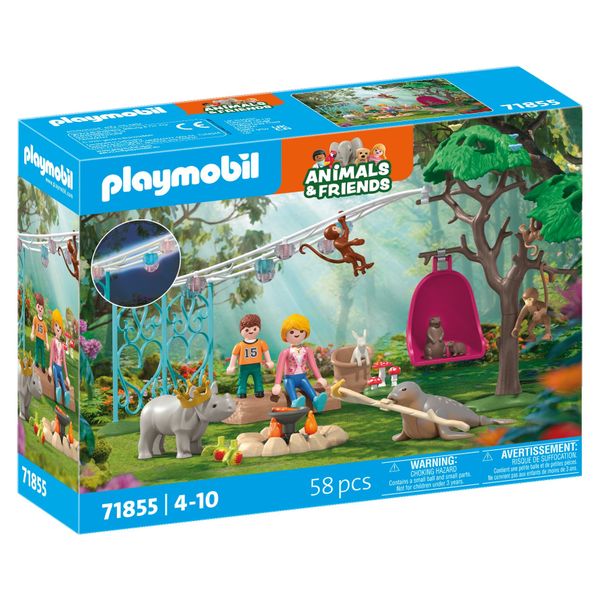 Playmobil Animals &amp; Friends - Funny Birthday Party Set - 58 Pieces