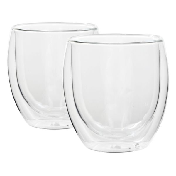 Eetrite Double Wall Glass Mug 350 Box of 2