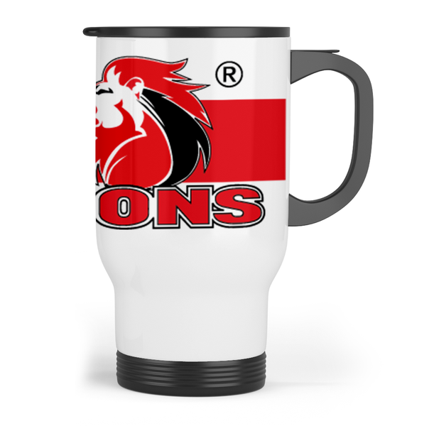 LIONS Rugby Travel Mug - Traditional