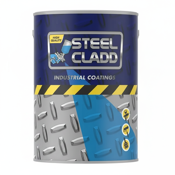Steel Cladd Quick Dry Enamel Paint 1Liter - White, Indoor/Outdoor Use