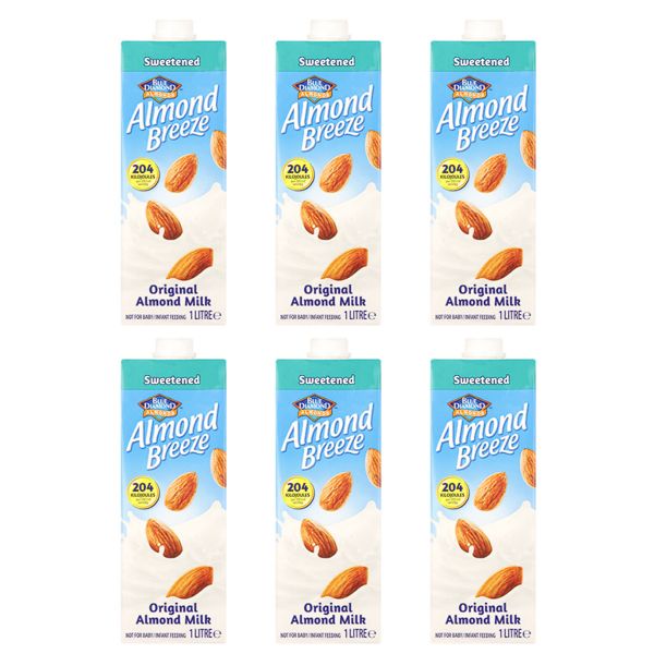 Almond Breeze Almond Milk Original - 6 x 1L