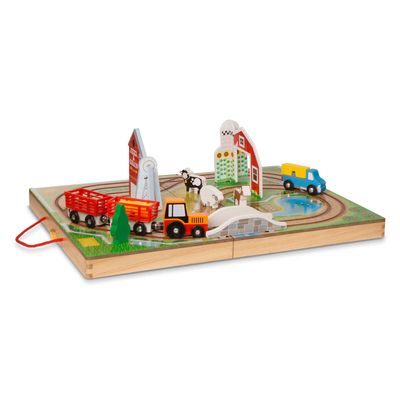 Melissa &amp; Doug Take Along Vehicle Set - Farm