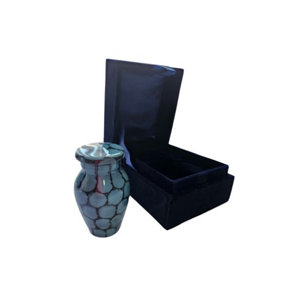 4 Pieces Cloud Pink Aluminium Memorial Keepsake Cremation Urn For Ashes