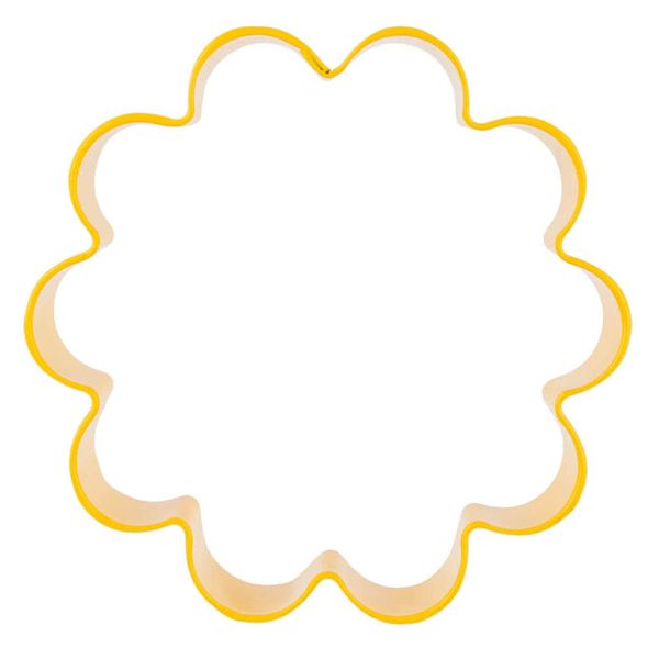 Wilton Yellow Flower Metal Cutter Cookie Biscuit Fondant Party