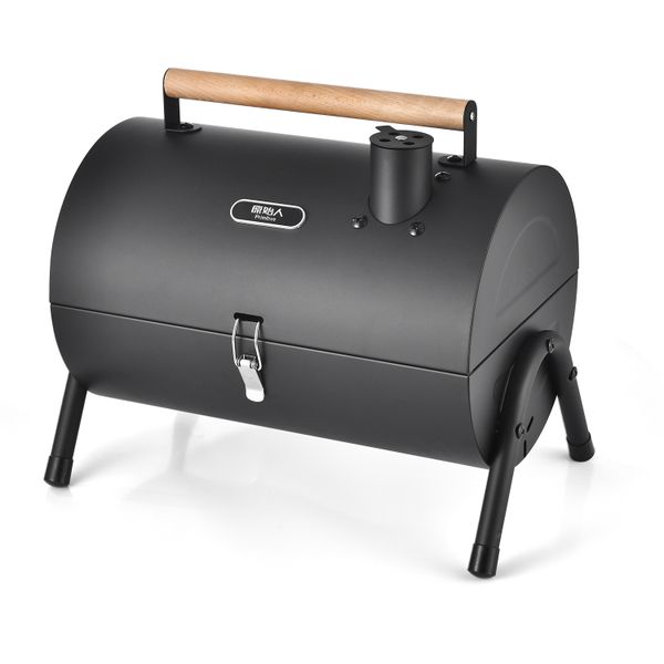 Foldable Portable Stainless Steel Outdoor Barbecue Grill