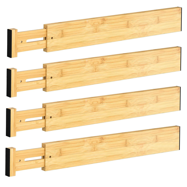 Drawer Divider Organizer Bamboo Drawer Organizer Utensil Drawer Separator