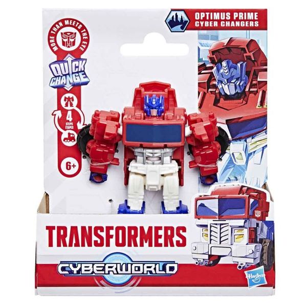 Transformers Cyberworld Cyber Changers Optimus Classic