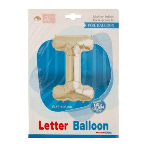 SD Decorations - Letter I Balloon
