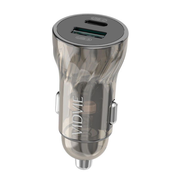VIDVIE 30W Fast Charging Car Charger with Type C cable