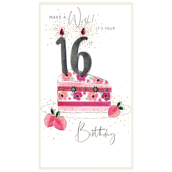 Greeting Card - Birthday 16th