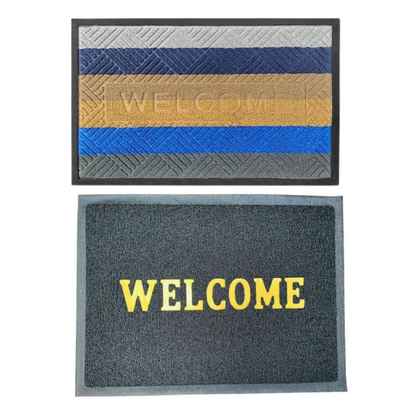 Rubber Door Mat (Pack of 2)