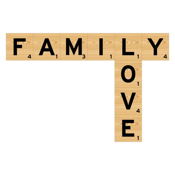 Scrabble - Family Love
