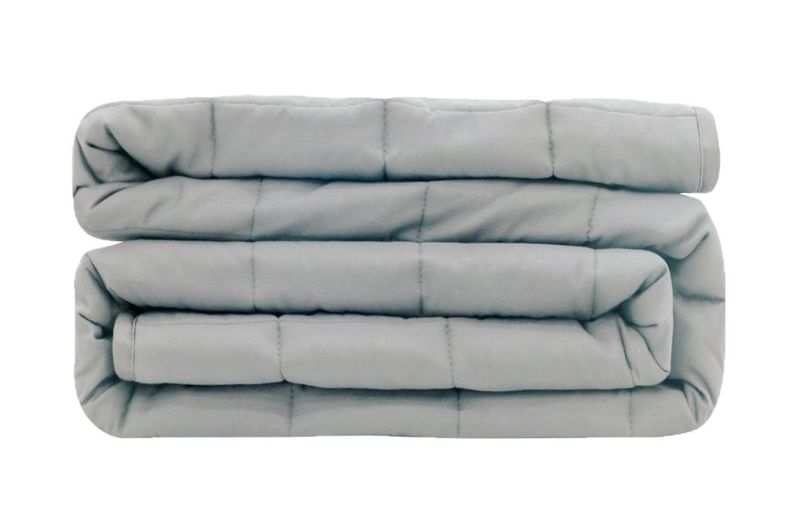 Weighted Blanket Premium Material 100% Cotton 3.30Kg W104xL152cm-LightGrey