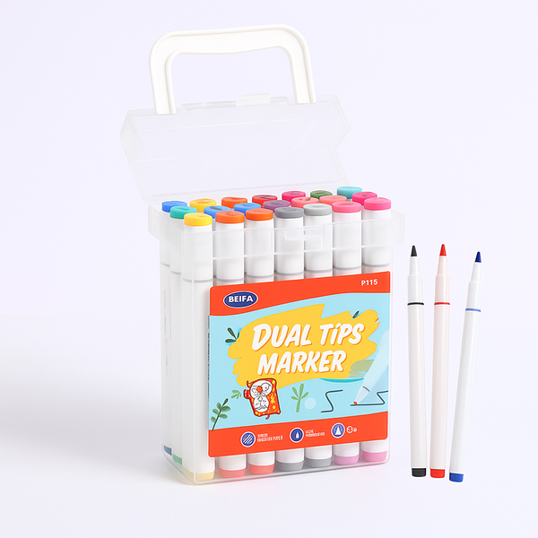 Beifa Dual Tip Markers - 36 Assorted Colors