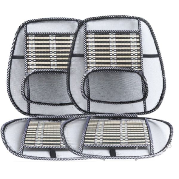 2 Pieces Multifunction Lumbar Back &amp; Lower Back Support - Car Seat / Office Chair