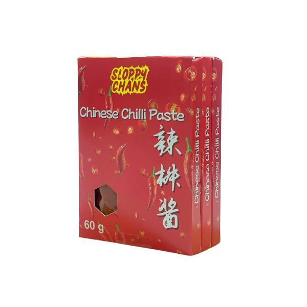 Sloppy Chans Chilli Paste 60g 3 Pack