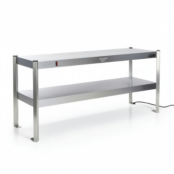 Anvil Heated Riser Shelf - 1100mm Stainless Steel Plate Warmer (230V)