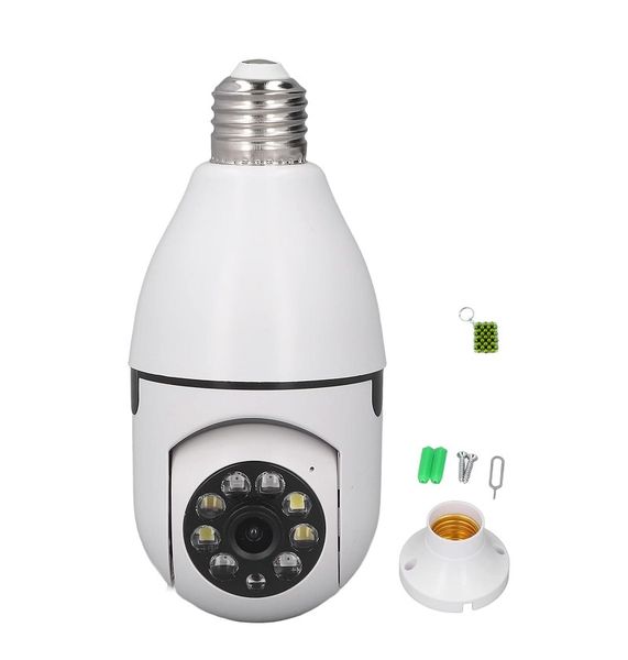 V720 E27 Bulb WiFi Camera With FtyCamPro App-Smart Surveillance +Key Holder