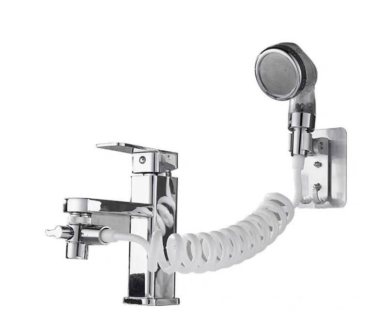 Retractable Shower Head/ Sink Hose Water Pipe Faucet Bathroom Tap MLx1