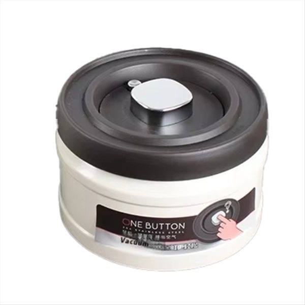 Coffee Bean Vacuum Sealed Tank 750ML Stainless Steel Grain Tea Nut Keep Fre