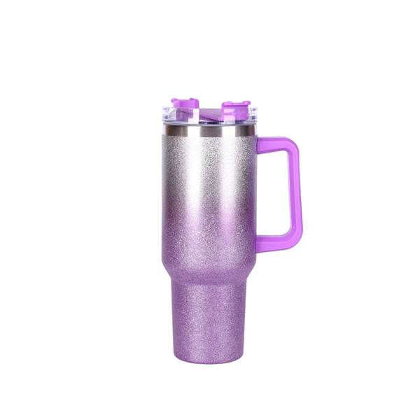 The Kings Thurst Reliever 1200ml Double Gradient Tumbler with Lid &amp; Straw