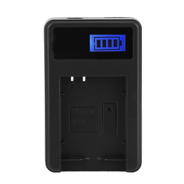 NB-5L Single Slot Charger with LCD