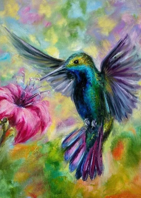 Premium 14CT Cross Stitch DIY Kit_ 40cm x 50cm Sunbird PRCS0019