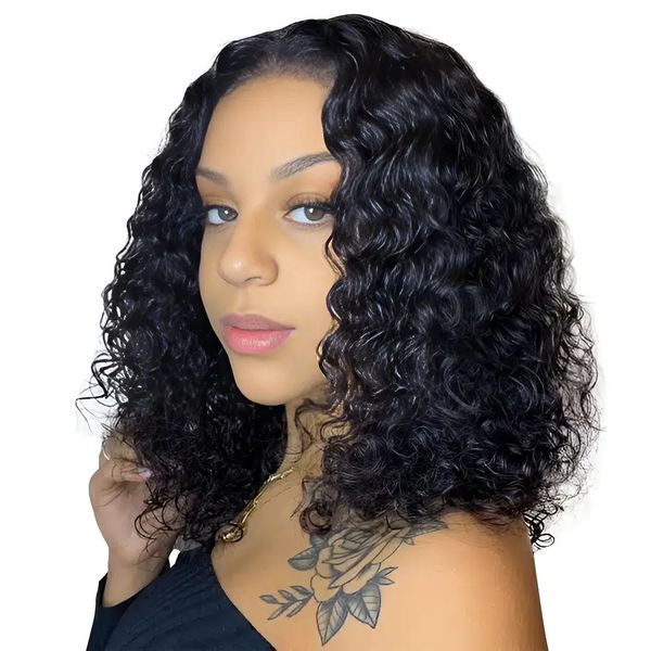 Virgin Human Hair - Waterwave Wig 10inch