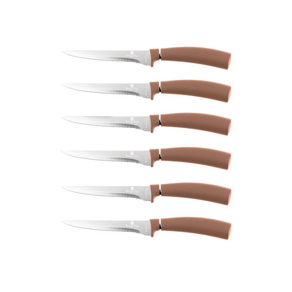 Berlinger Haus 6-Piece Steak Knife Set - Black Rose
