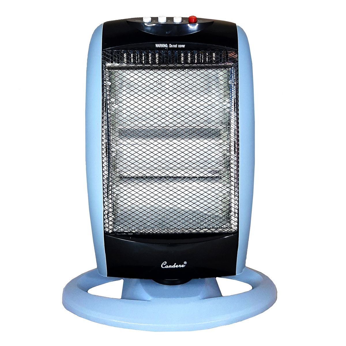 Condere Electric Floor Heater Wide Angle Oscillating Halogen Heater