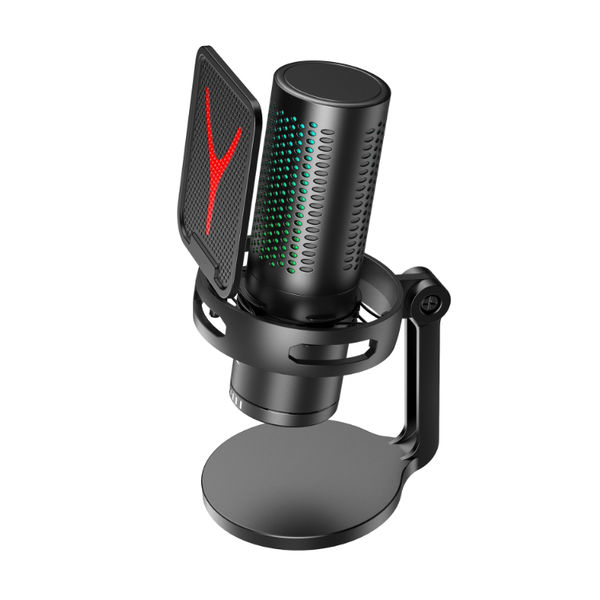 Capacitive RGB GM7 Game Streaming Microphone for PC &amp; Mobile