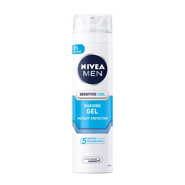 NIVEA MEN Sensitive Cool Shaving Gel, with Chamomile, 200ml