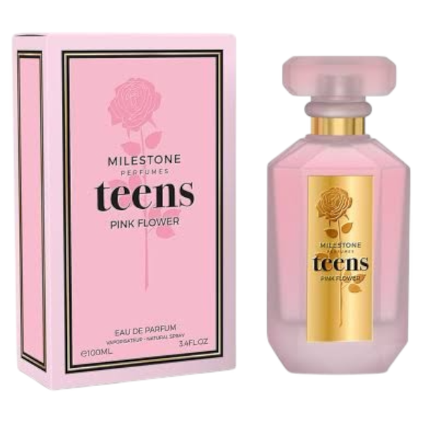 Teens Pink Flower 100ml Edp by Milestone Perfumes