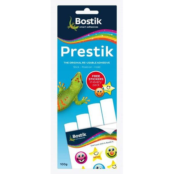 Bulk Pack x 4 Bostik Prestik - 100g