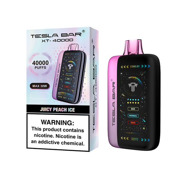 TESLA BAR XT40000 - Juicy Peach ice