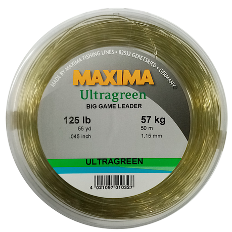 Maxima Big Game Leader 50m (125Lb/57Kg) (Ultra Green), Shop Today. Get it  Tomorrow!