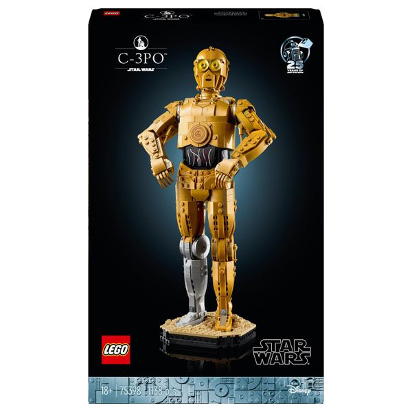 LEGO® Star Wars™ C-3PO™ Buildable Droid Figure 75398
