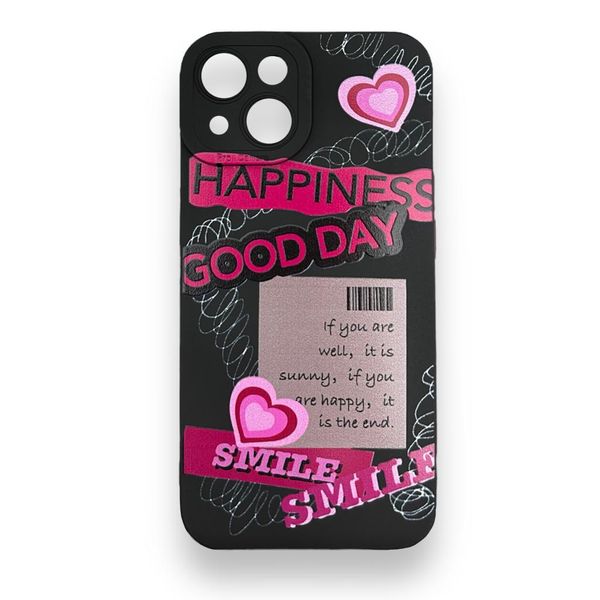 Good Vibes Only Black Silicon Case For iPhone 15